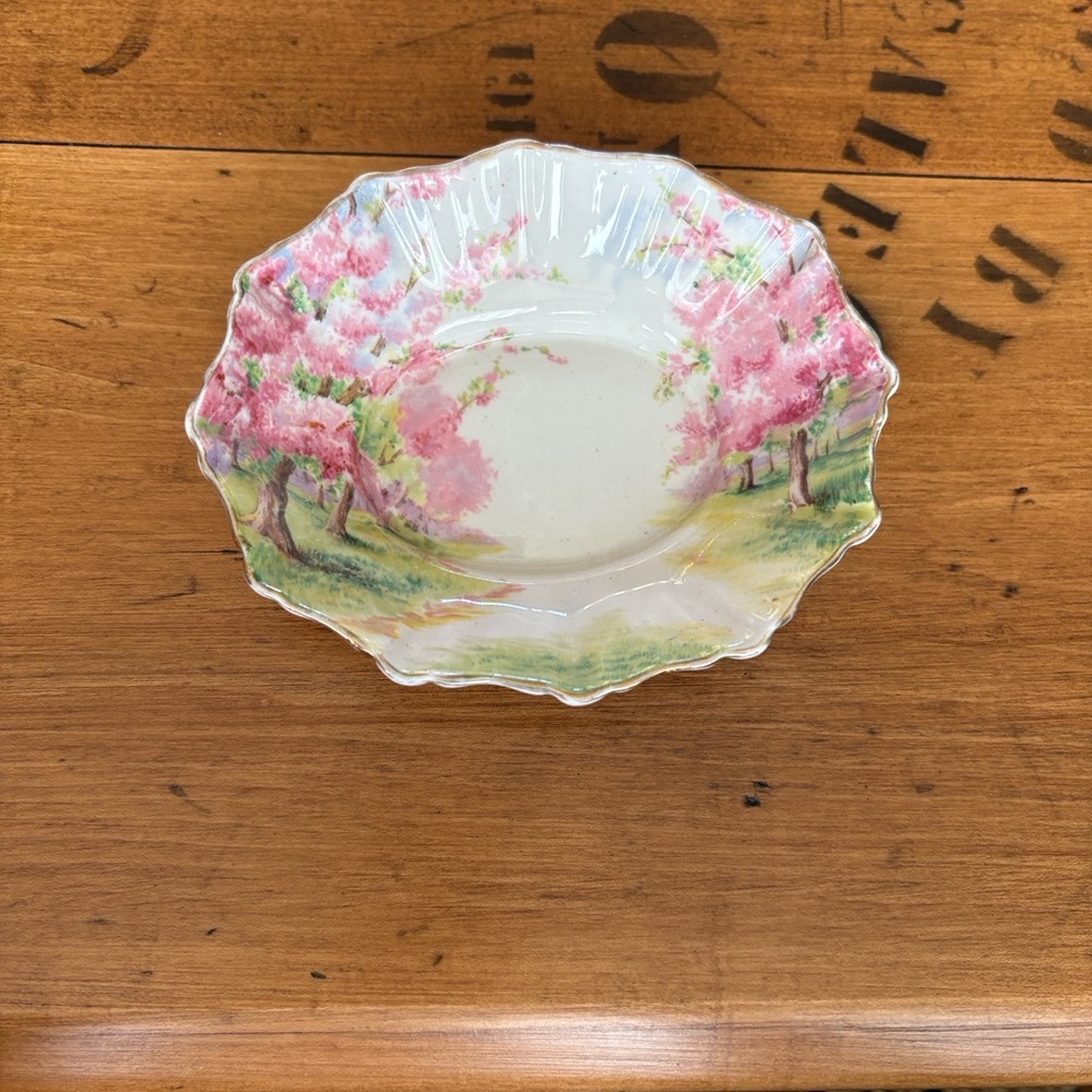 Royal Albert Blossom Time Scalloped China Dish